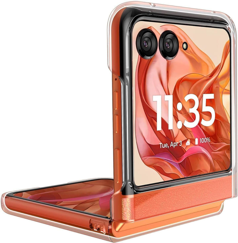 Load image into Gallery viewer, Motorola Moto Razr 50 - AirPillow Cushion Transparent Soft Clear TPU Case - Polar Tech Australia