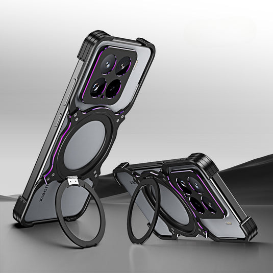 Xiaomi Mi 15 Pro - Mechanical Arm Borderless MagSafe Holder Metal Phone Case - Polar Tech Australia