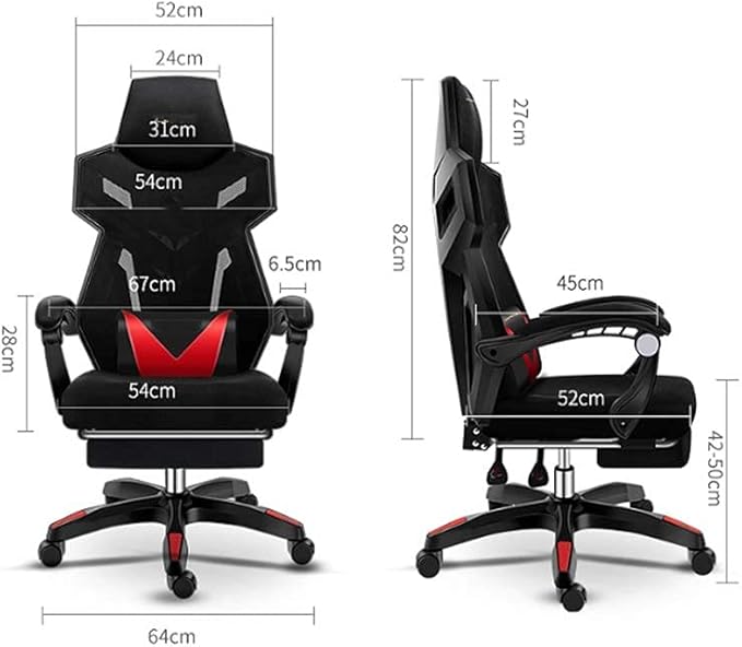 Chargez l'image dans la visionneuse de la galerie, Breathing Mesh Ergonomic Gaming Chair Height Adjustment Swivel Computer Office Chair - Polar Tech Australia