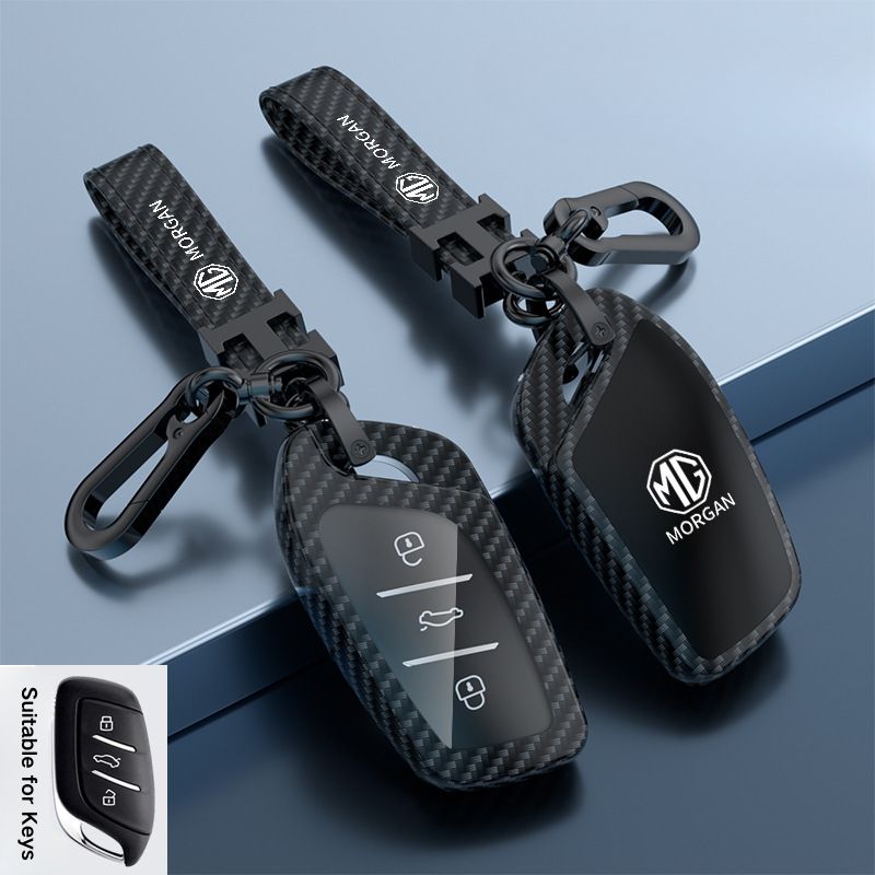 Cargue la imagen en el visor de la galería, MG Zinc Alloy + TPU Smart Car Key Fob Case Cover For MG3, MG5, MG6, MG7, GT, GSF, ONE, ZS, EV EZS, HS, EHS,ONE - Polar Tech Australia