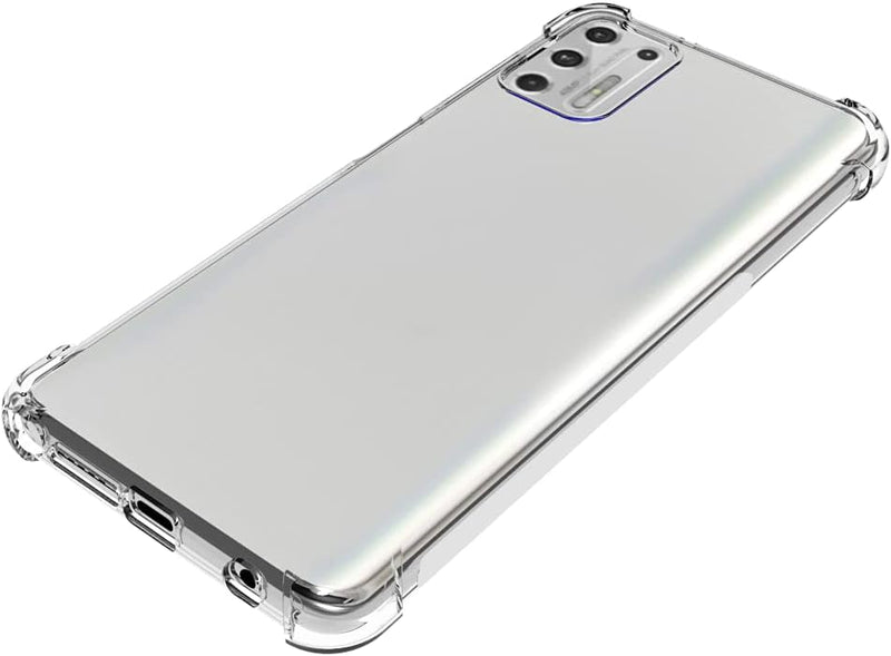Cargue la imagen en el visor de la galería, Motorola Moto G Stylus 2021 - AirPillow Cushion Transparent Soft Clear TPU Four Corners Protective Case - Polar Tech Australia