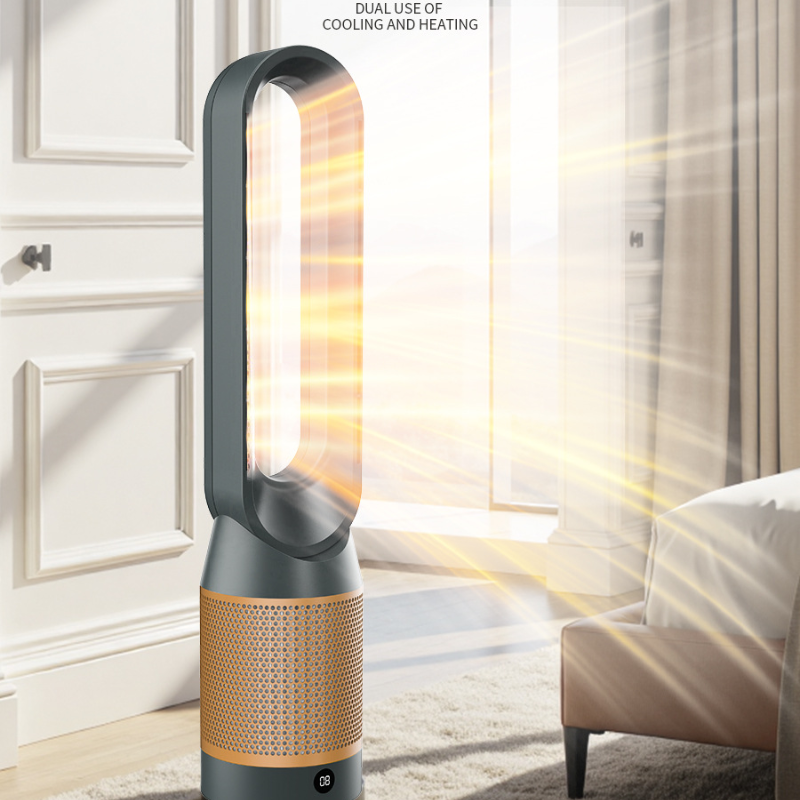 Cargue la imagen en el visor de la galería, 34 inch Heater & Cooler Fan Combo Bladeless Tower Fan Air Conditioner - Polar Tech Australia