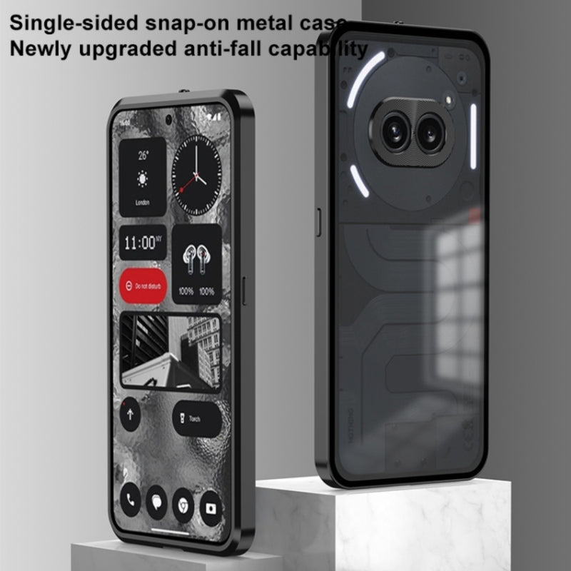 Load image into Gallery viewer, Nothing Phone (2a) - Metal Frame Frosted Magnetic Phone Case - Polar Tech Australia