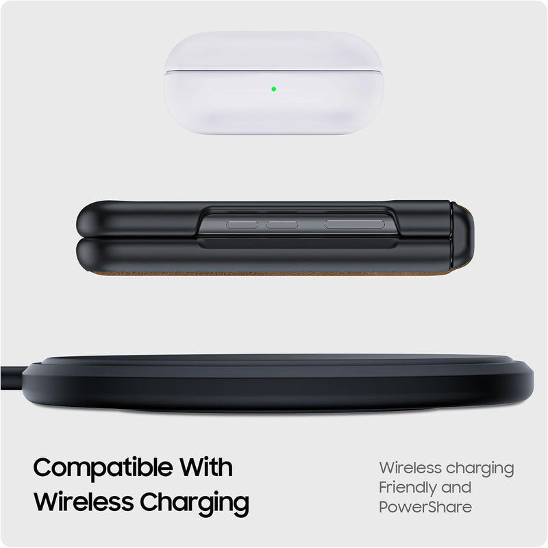 Load image into Gallery viewer, Motorola Moto Razr 50 Ultra/Razr Plus 2024 - Hinge Protection & Thin PU Leather Matte PC Shockproof Case - Polar Tech Australia