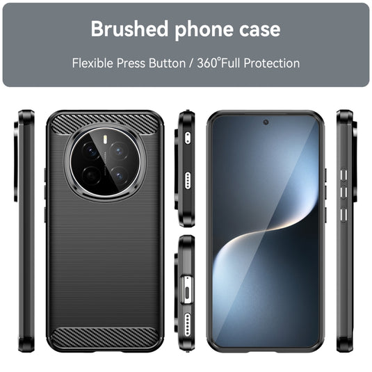 Honor Magic7 Pro (PTP-N49, PTP-AN10) - Carbon Fiber Brushed Texture TPU Phone Case - Polar Tech Australia