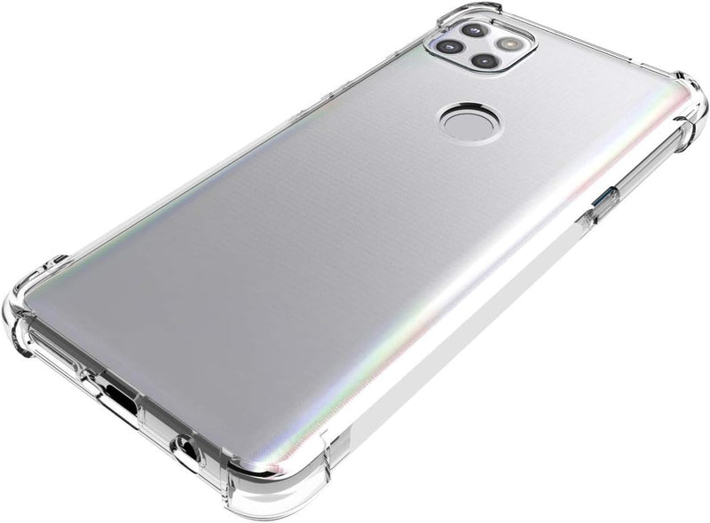 Cargue la imagen en el visor de la galería, Motorola Moto G 5G - AirPillow Cushion Transparent Soft Clear TPU Four Corners Protective Case - Polar Tech Australia