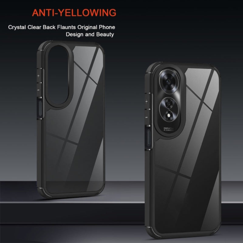 Chargez l'image dans la visionneuse de la galerie, OPPO A38 & A18 - Acrylic + TPU Transparent Shockproof Phone Case - Polar Tech Australia