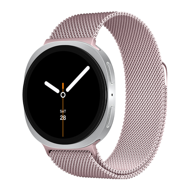 Cargue la imagen en el visor de la galería, Samsung Galaxy Watch8 Stainless Steel Milanese Loop Magnet Magic Watch Band Strap - Polar Tech Australia