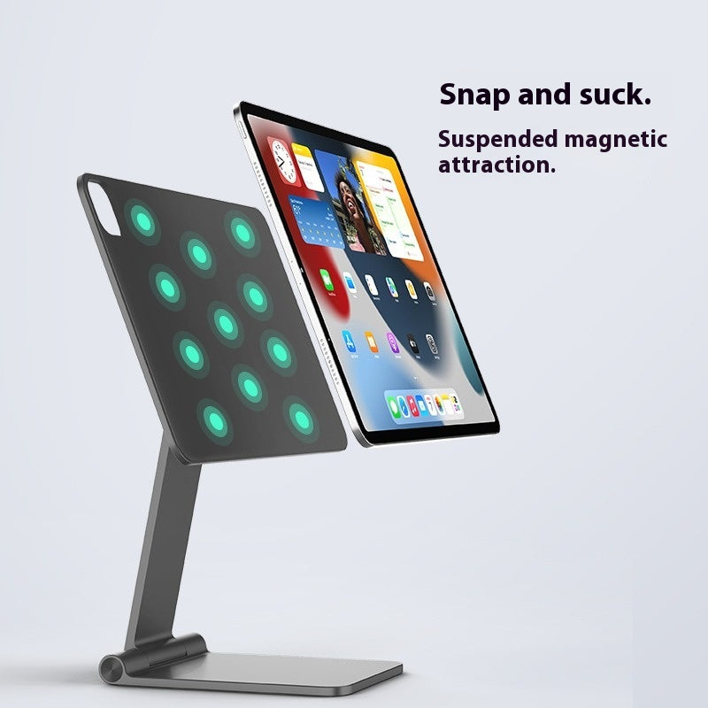 Cargue la imagen en el visor de la galería, Magnetic wireless charging iPad stand with 18W contacts for charging magnetic tablets - Polar Tech Australia