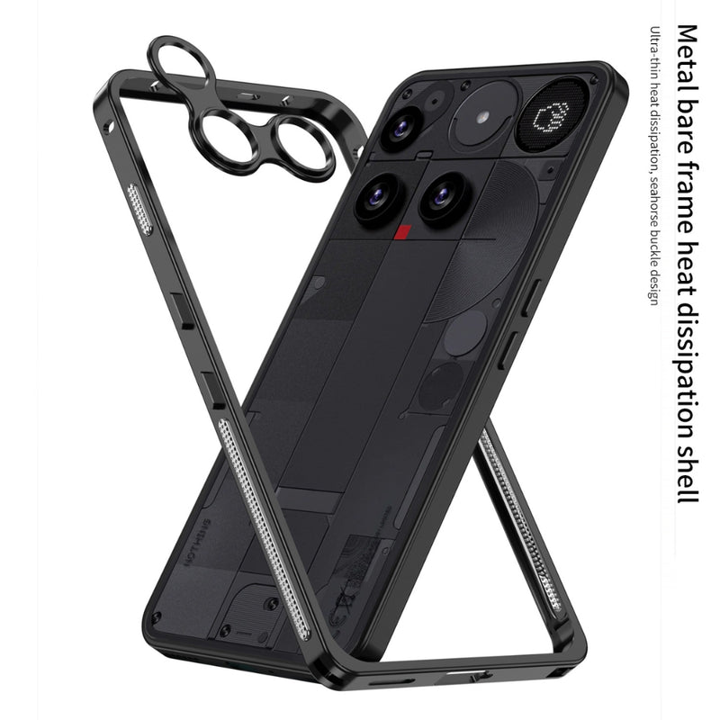 Load image into Gallery viewer, Nothing Phone (3) - Metal Frame Heat Dissipation Phone Case with Camera Guard Ring - Polar Tech Australia