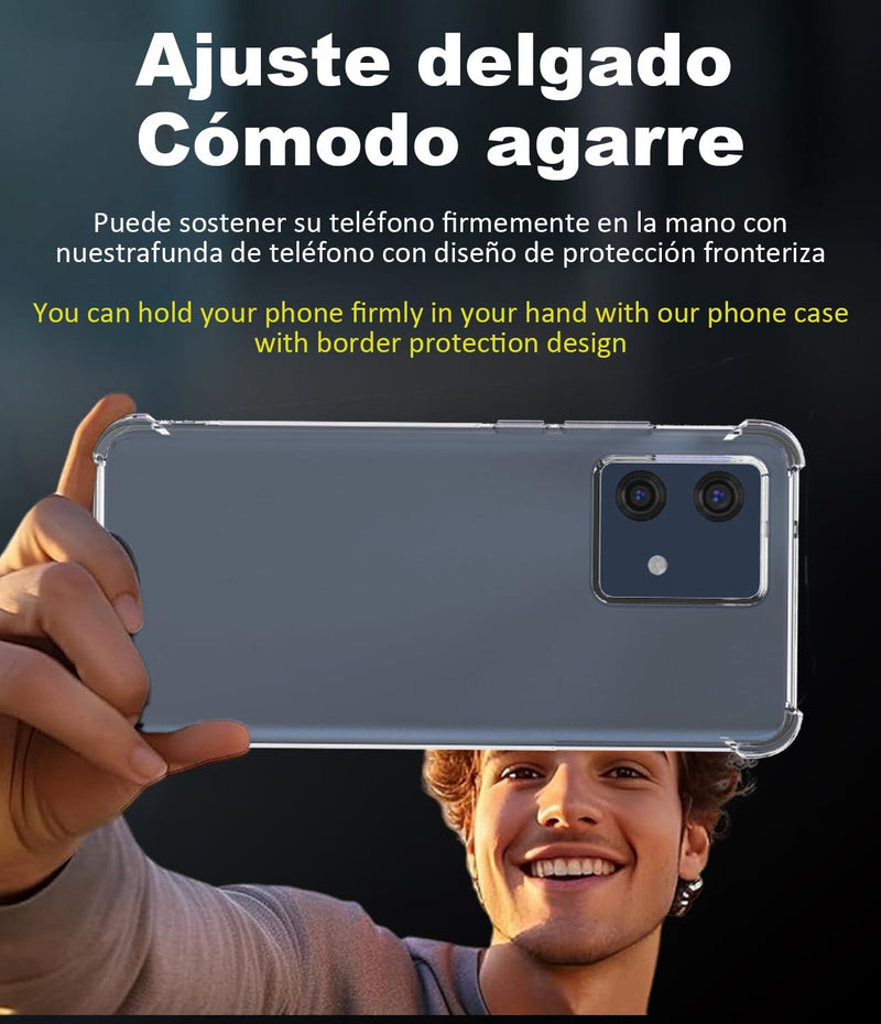 Load image into Gallery viewer, Motorola Moto Edge 40 Neo - AirPillow Cushion Transparent Soft Clear TPU Four Corners Protective Case - Polar Tech Australia