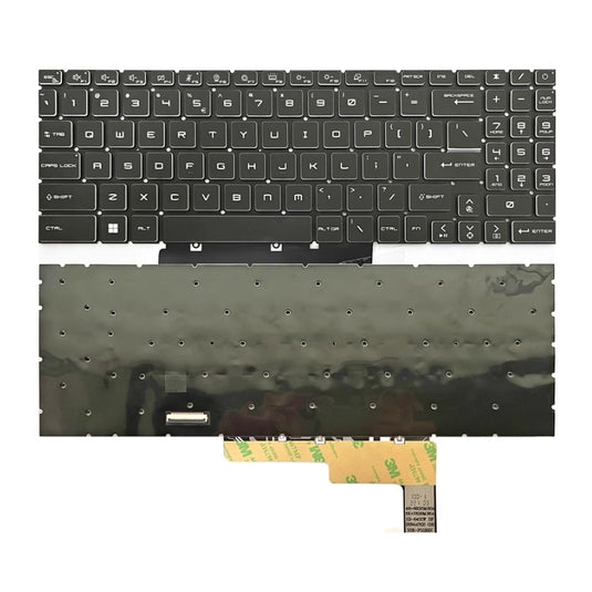 MSI GF66 MS-1582 GF76 GL76 GL66 MS-17L1 MS-17H3 Series - Laptop Keyboard With Backlit US Layout - Polar Tech Australia