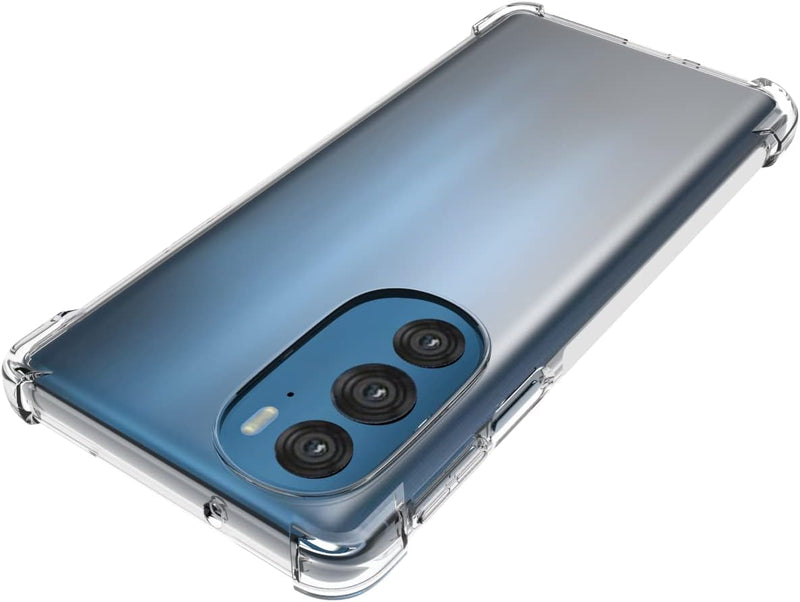 Load image into Gallery viewer, Motorola Moto Edge 30 Pro - AirPillow Cushion Transparent Soft Clear TPU Four Corners Protective Case - Polar Tech Australia