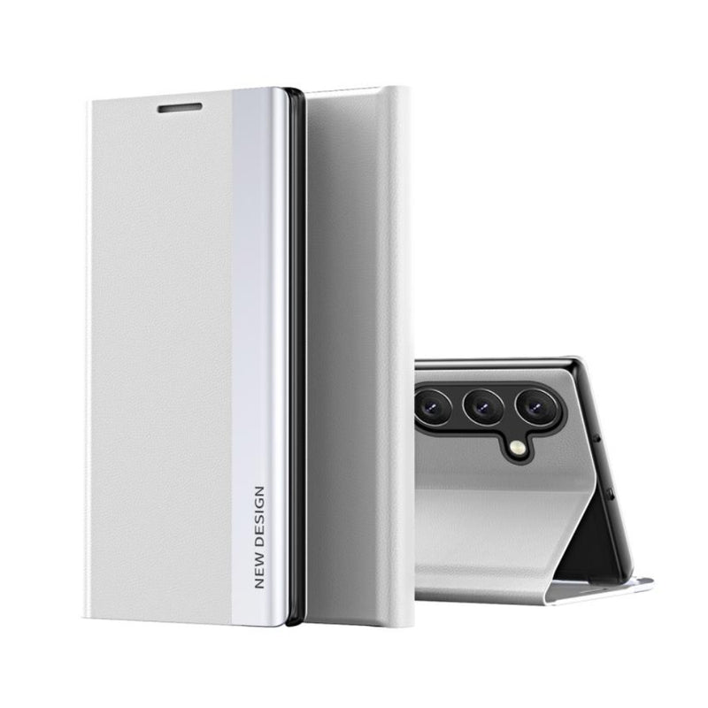 Chargez l'image dans la visionneuse de la galerie, Samsung Galaxy A17 (SM-A176) - Side Electroplated Adsorption Leather Phone Case - Polar Tech Australia