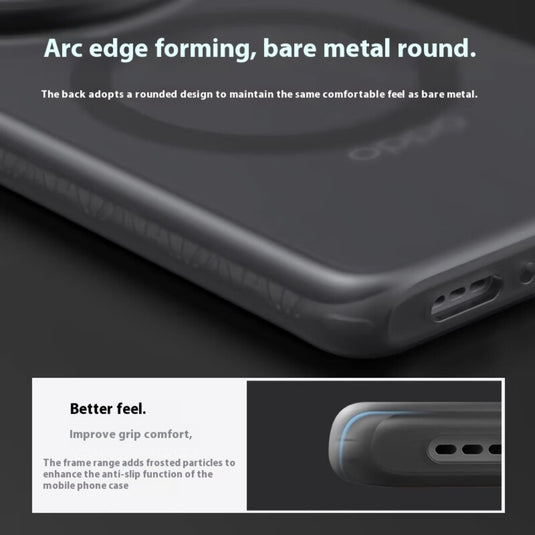 OPPO Find X7/Ultra - Frosted Magnetic Minimalist Full Coverage Shockproof Case - Polar Tech Australia