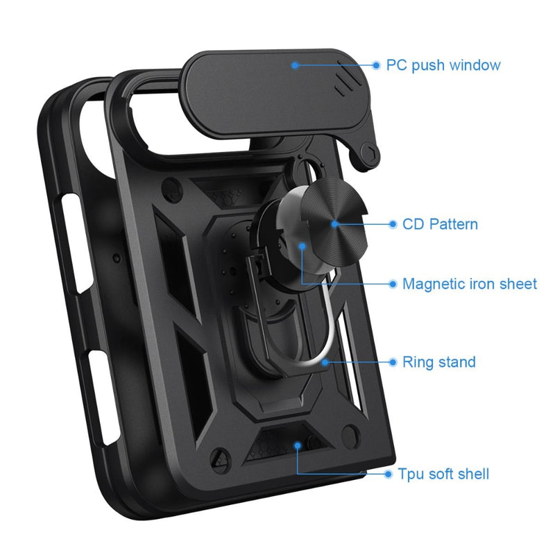 Load image into Gallery viewer, Apple iPhone Ultra / Fold - Sliding Camera Cover Design TPU+PC Phone Case