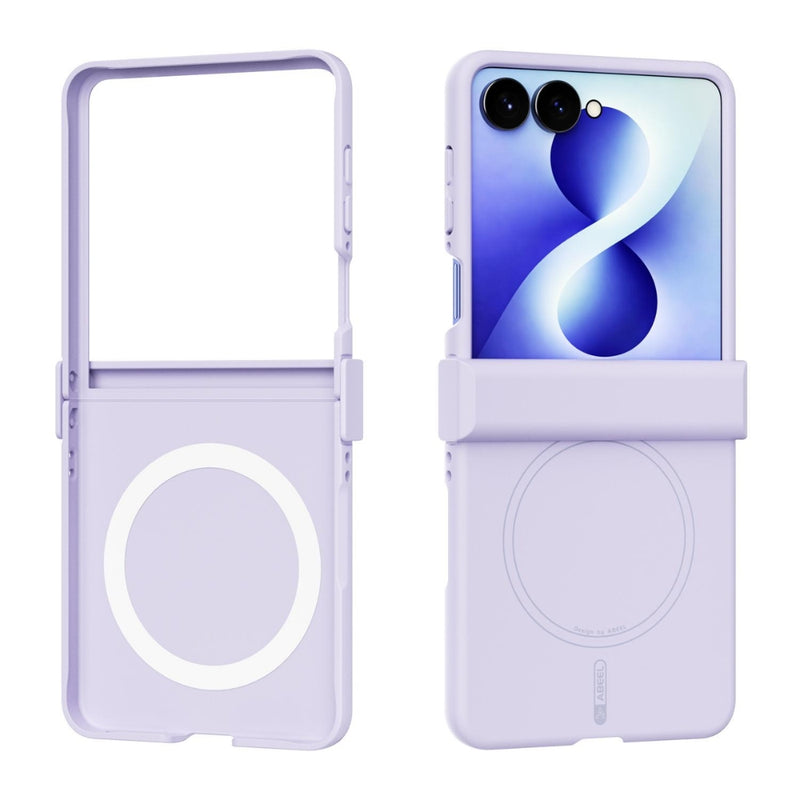 Chargez l'image dans la visionneuse de la galerie, Samsung Galaxy Z Flip8 5G - ABEEL Skin-friendly Feel Magsafe Liquid Silicone Phone Case