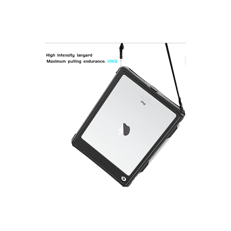 Cargue la imagen en el visor de la galería, Apple iPad 7th 2019 & 8th 2020 & 9th 2021 10.2" Shellbox Waterproof Heavy Duty Lifeproof Style Case - Polar Tech Australia