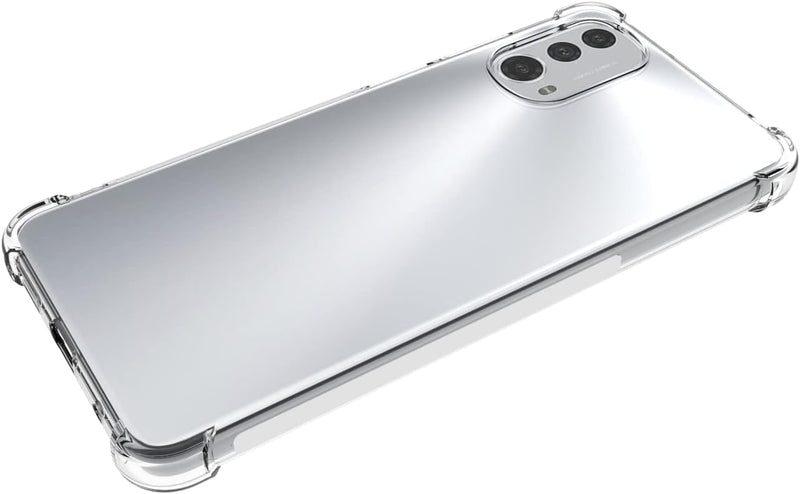 Cargue la imagen en el visor de la galería, Motorola Moto E32Y/Moto E32S - AirPillow Cushion Transparent Soft Clear TPU Four Corners Protective Case - Polar Tech Australia