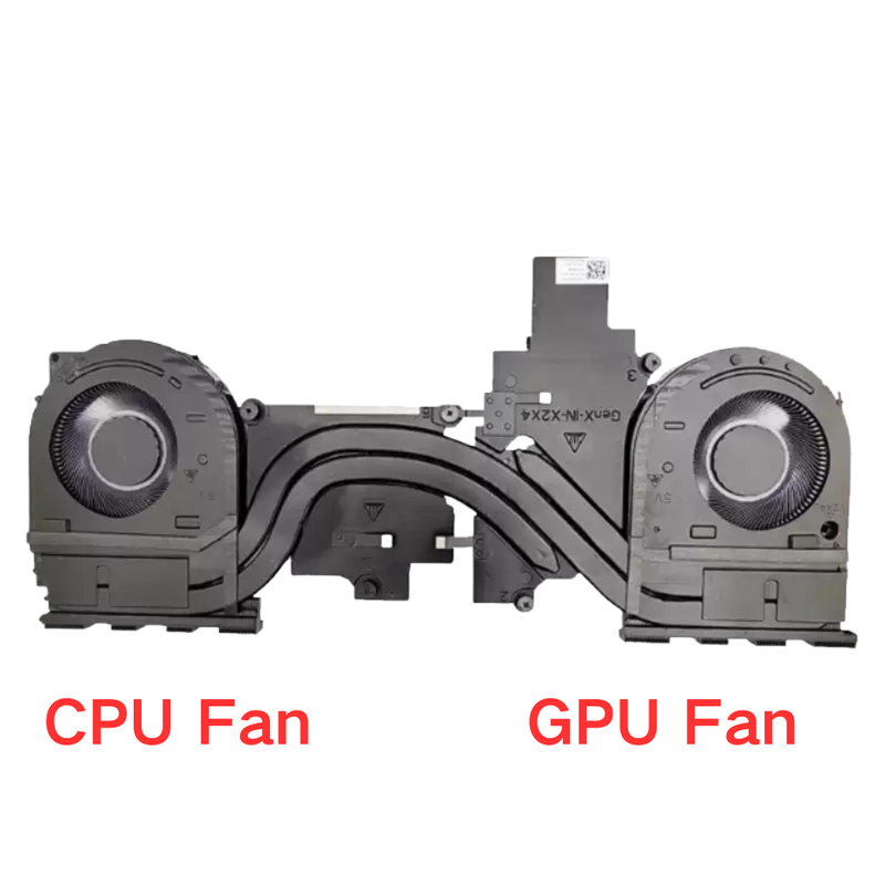 Cargue la imagen en el visor de la galería, Lenovo LOQ 15IRX10 83JE Series - Laptop CPU & GPU Cooling Fan With Heatsink Cooler