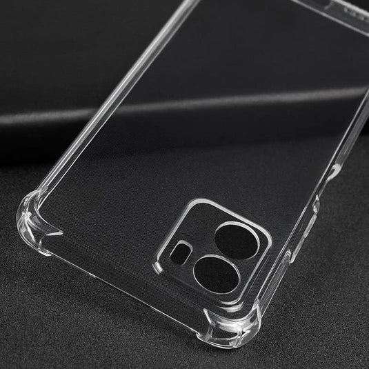 Vivo Y01/Vivo Y15s 2021 - AirPillow Cushion Transparent Soft Clear TPU Four Corners Protective Case - Polar Tech Australia