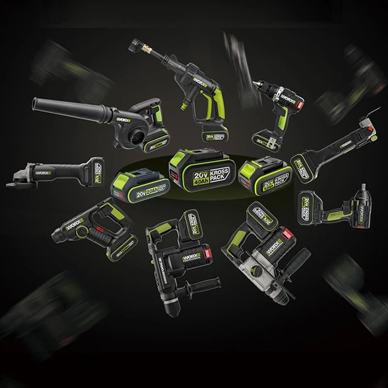 Cargue la imagen en el visor de la galería, OEM High Quality Worx 20V WA3551 WA3551.1 WA3553 WA3553.1 WA3553.2 Series - Electrical Tool Li-ion Battery - Polar Tech Australia