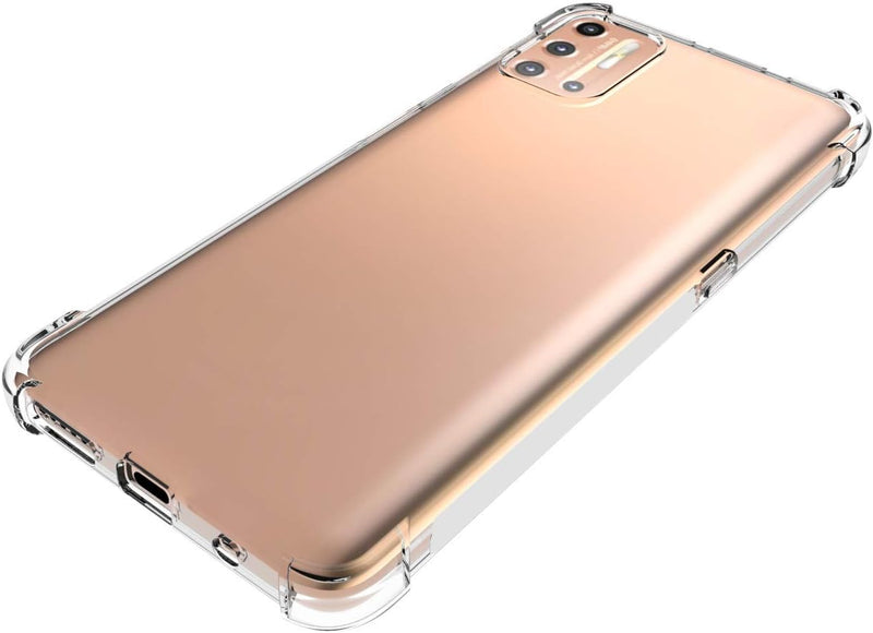 Chargez l'image dans la visionneuse de la galerie, Motorola Moto G9 Plus - AirPillow Cushion Transparent Soft Clear TPU Four Corners Protective Case - Polar Tech Australia