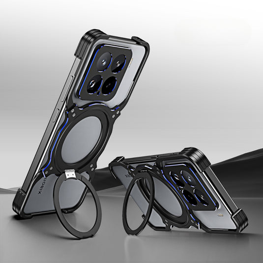 Xiaomi Mi 15 Pro - Mechanical Arm Borderless MagSafe Holder Metal Phone Case - Polar Tech Australia