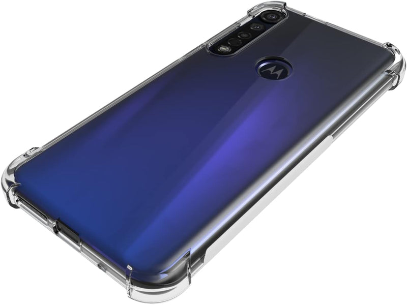 Load image into Gallery viewer, Motorola Moto G8 Plus - AirPillow Cushion Transparent Soft Clear TPU Four Corners Protective Case - Polar Tech Australia