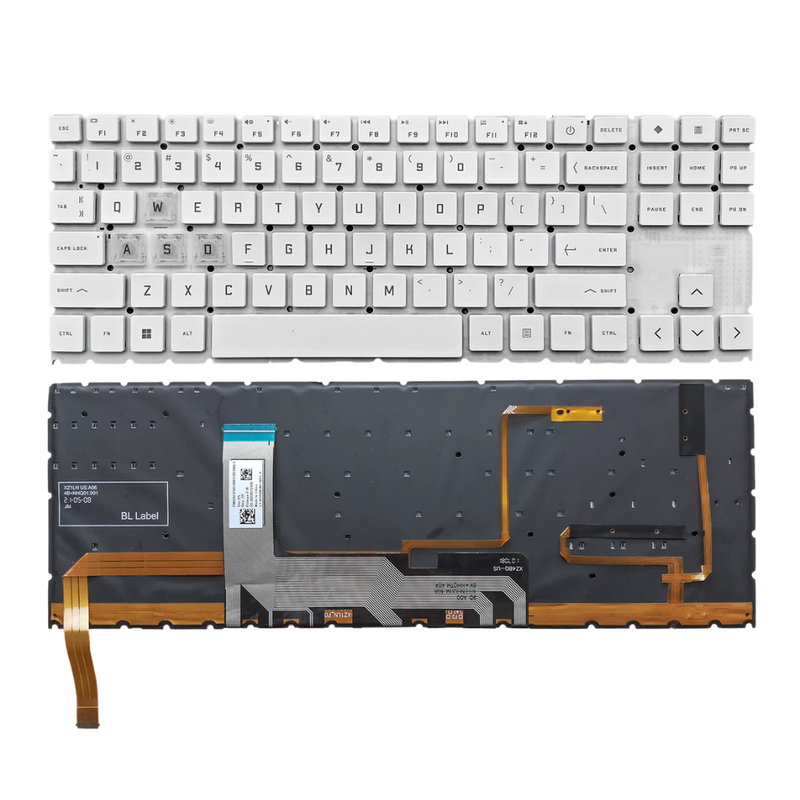 Chargez l'image dans la visionneuse de la galerie, HP OMEN 16-k0000 Series - Laptop Keyboard With Backlit US Layout