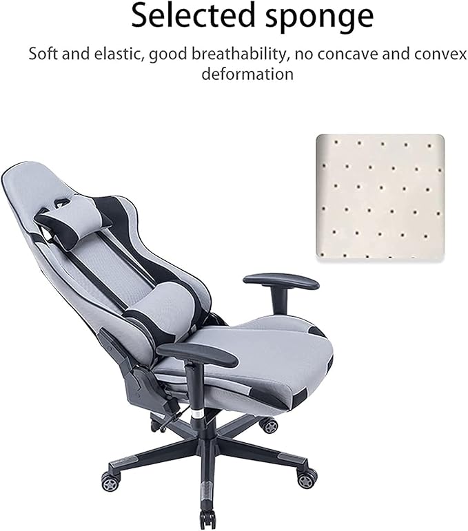 Load image into Gallery viewer, Breathable Ergonomic Designed Gaming Chair Height Adjustment Swivel Computer Chair - Polar Tech Australia