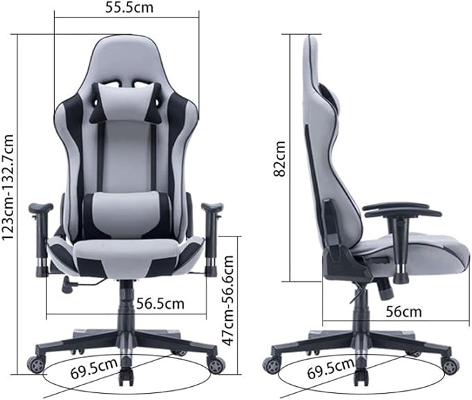 Load image into Gallery viewer, Breathable Ergonomic Designed Gaming Chair Height Adjustment Swivel Computer Chair - Polar Tech Australia