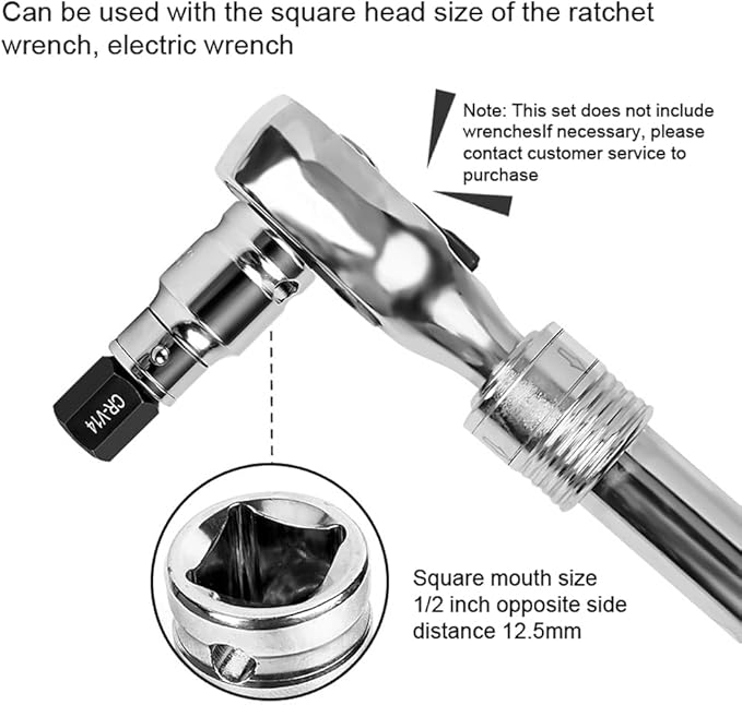 Cargue la imagen en el visor de la galería, Hi-Spec 14 in 1 Multiple Size CR-V Steel Hex Bit Socket With Storage Case - Polar Tech Australia