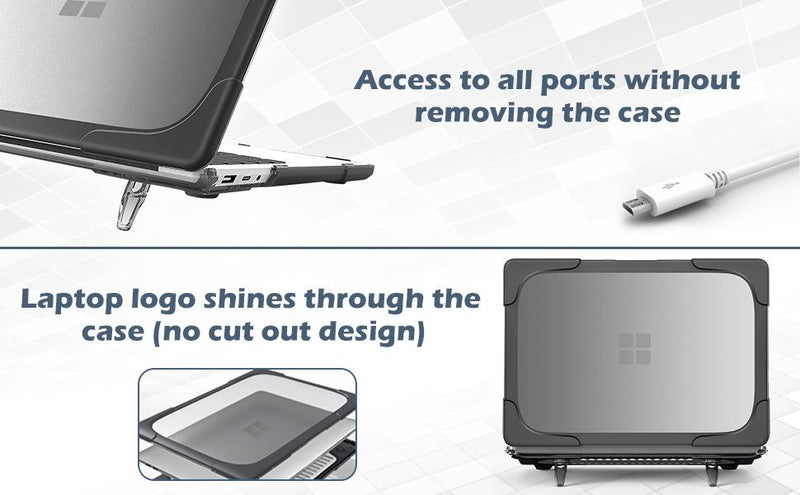 Chargez l'image dans la visionneuse de la galerie, Microsoft Surface Laptop 2/3/4/5 13.5" Shockproof Heavy Duty Tough Case Cover - Polar Tech Australia