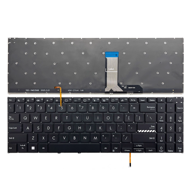 Cargue la imagen en el visor de la galería, ASUS Vivobook Pro 16 K6502 K6502ZC K6502ZE / K6602Z Series - Laptop Keyboard With Backlit US Layout