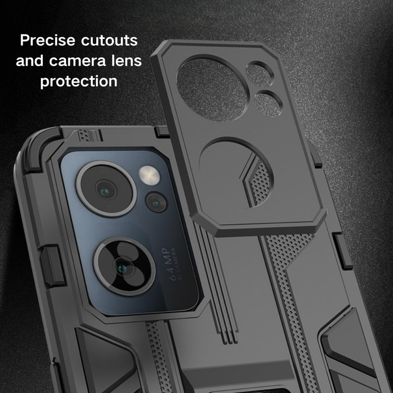 Cargue la imagen en el visor de la galería, OPPO Find X5 Pro (PFEM10, PFFM20, CPH2305) - PC & Silicone 2 in 1 Full-Body Shockproof Phone Case - Polar Tech Australia