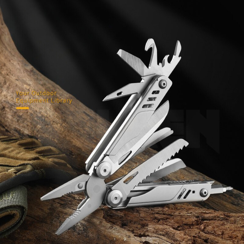 Cargue la imagen en el visor de la galería, 18-in-1 Multi-Tool Pocket Knife Pocket-Sized Survival Kit - Polar Tech Australia