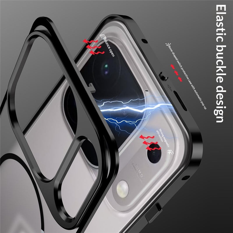 Cargue la imagen en el visor de la galería, OPPO Find X10 E - Magnetic Aluminium Alloy Matte Phone Case