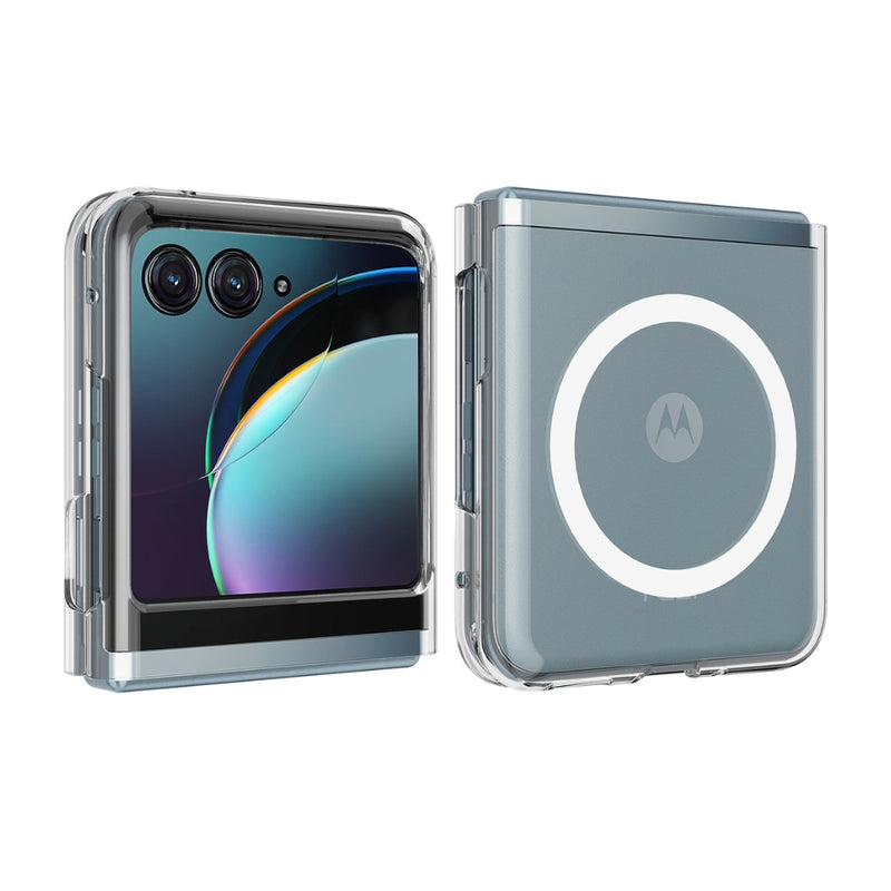Load image into Gallery viewer, Motorola Moto Razr 40 - Scratchproof PC Transparent MagSafe Phone Case - Polar Tech Australia
