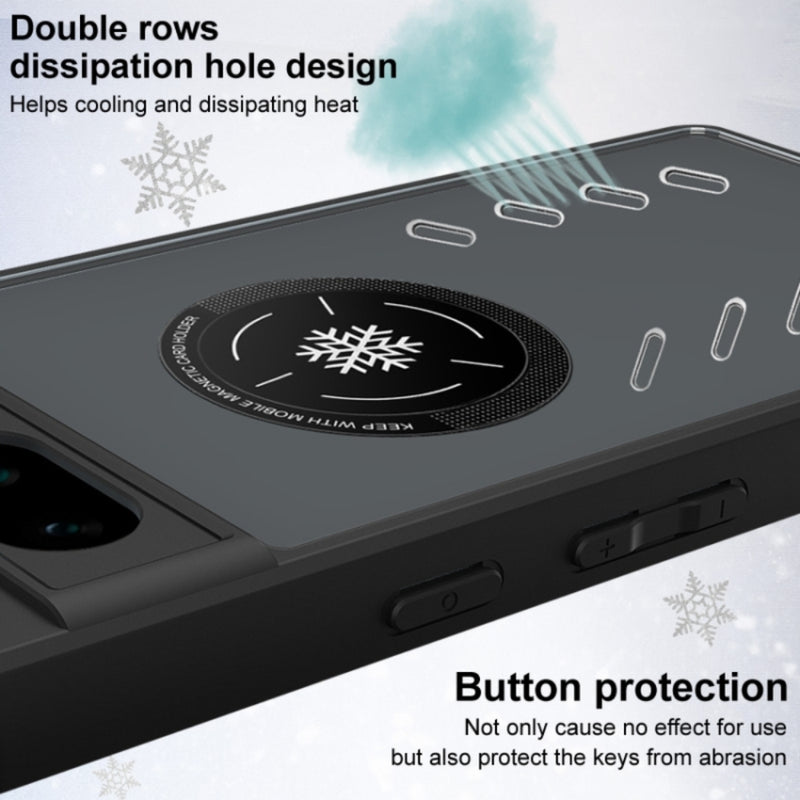 Cargue la imagen en el visor de la galería, Asus ROG Phone 6 / 6 Pro / 6D - imak UX-9A Series Four-corner Airbag Shockproof Heat Dissipation Phone Case - Polar Tech Australia