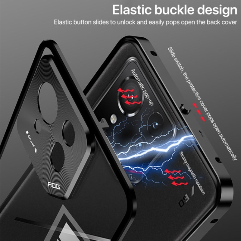 Cargue la imagen en el visor de la galería, Asus ROG Phone 9 / 9 Pro - Metal Frame Frosted Magnetic Phone Case - Polar Tech Australia