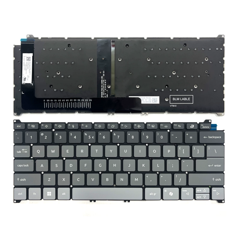 Cargue la imagen en el visor de la galería, Acer Swift 14 SF14-71 / Swift 5 SF514-56 SF514-56T N21H2 N24H1 Series - Laptop Keyboard With Backlit US English Layout