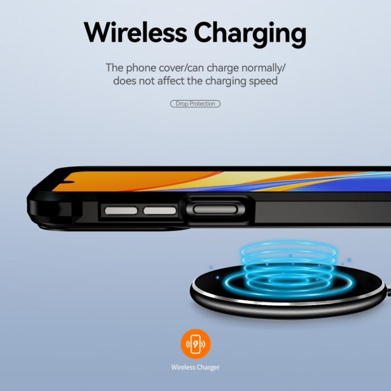 Load image into Gallery viewer, Samsung Galaxy A15 (SM-A155, SM-A156) - TPU+PC 2-in-1 Transparent Shockproof Phone Case - Polar Tech Australia