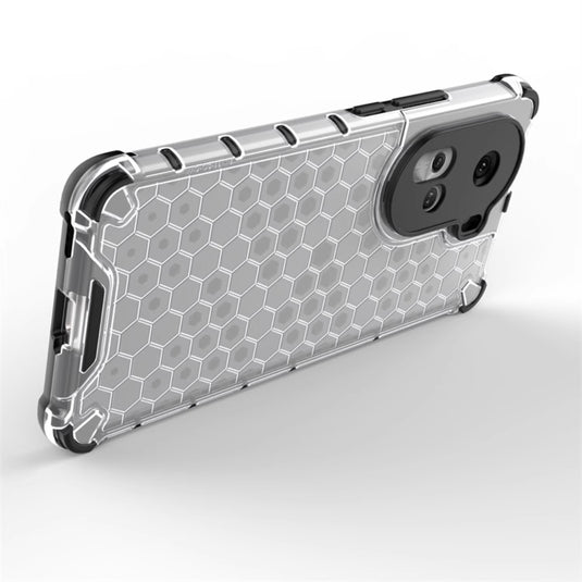 OPPO Reno11 Pro 5G (CPH2607) - Honeycomb Transparent Shockproof Protection Case - Polar Tech Australia