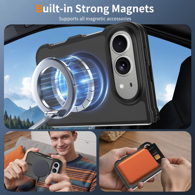 Cargue la imagen en el visor de la galería, Apple iPhone Duo - Matte Frosted Magnetic Phone Case