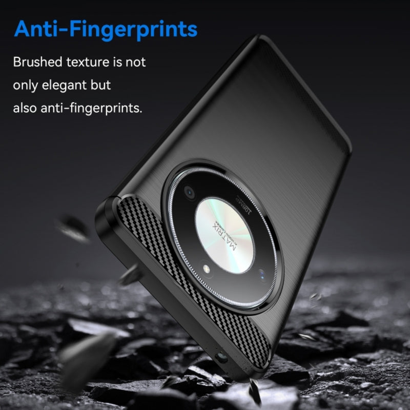 Load image into Gallery viewer, Honor Magic6 Lite (ALI-NX3) - Carbon Fiber Brushed Texture TPU Phone Case - Polar Tech Australia