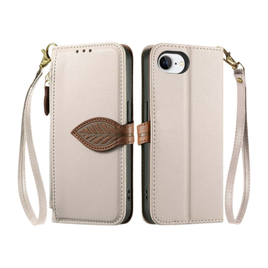 Apple iPhone 16e/17e - Leaf Design Flip Case with Magnetic Closure - Polar Tech Australia