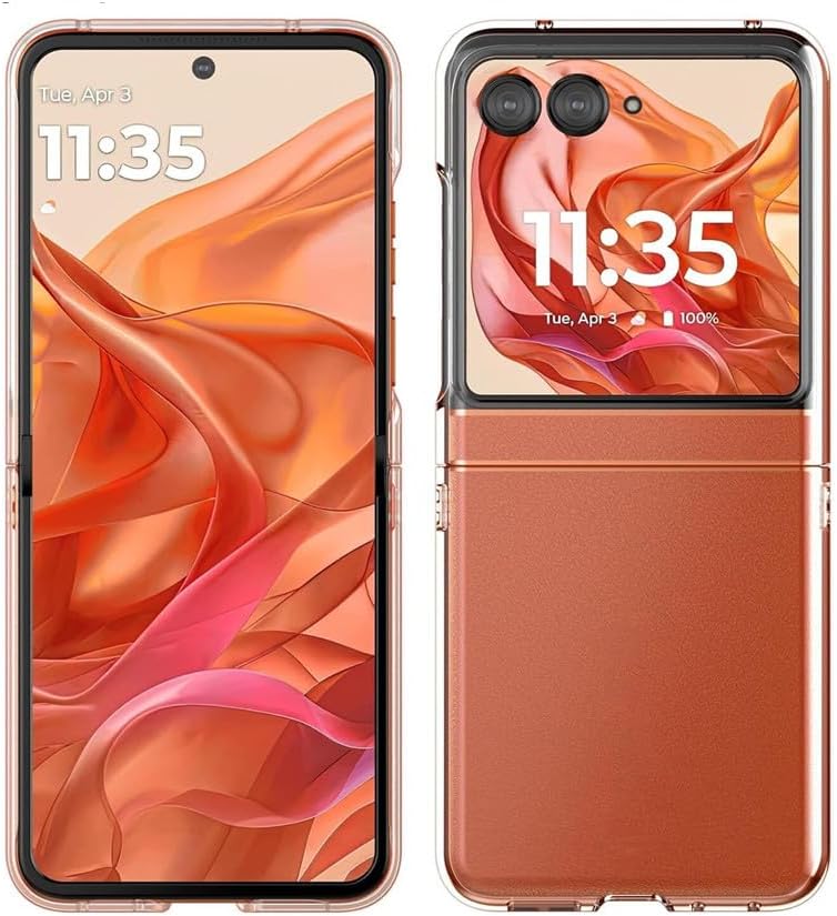 Load image into Gallery viewer, Motorola Moto Razr 50 - AirPillow Cushion Transparent Soft Clear TPU Case - Polar Tech Australia