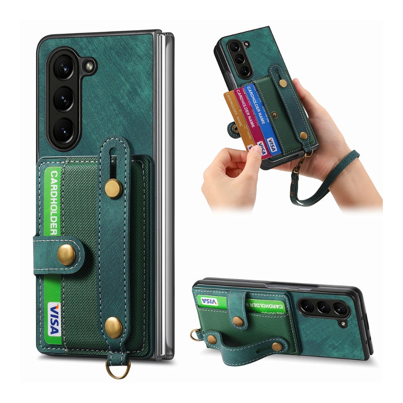 Chargez l'image dans la visionneuse de la galerie, Samsung Galaxy Z Fold8 Ultra 5G - Multifunctional Wallet Phone Case