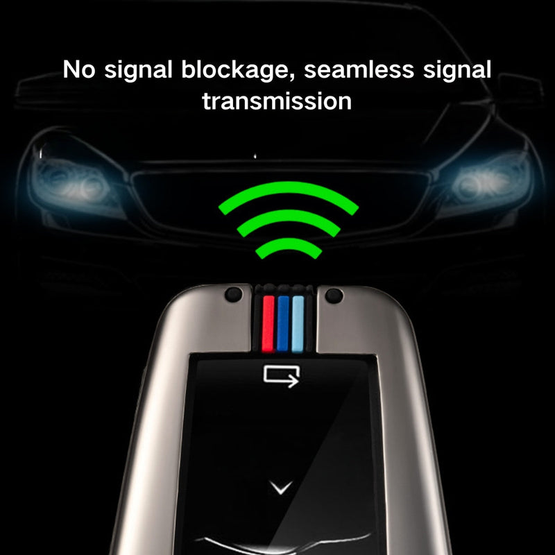 Chargez l'image dans la visionneuse de la galerie, BMW Metal Shell & Soft Silicone Full Protection Car Key Fob Case Cover For 5, 6, 7 Series, X3, X5, X6, X7 - Polar Tech Australia